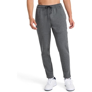 image:imageReebok Mens Artillery Oblong Pant Standard Fit 31 Inseam Midweight CottonPoly Fleece FabricCharcoal Heather