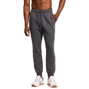 image:imageReebok Mens CottonPoly Fleece Jogger SweatpantCharcoal Heather  Vital