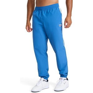 image:imageReebok Mens Cross Check Woven Pant Standard Fit Lightweight Nylon FabricVector Twilight Blue