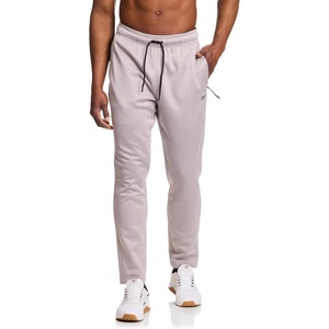 image:imageReebok Mens Fleece Tech Sweatpant Zippered Pockets Athletic JoggersOpal Grey
