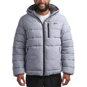 image:imageReebok Mens Heavyweight Sherpa Lined Puffer Parka Quilted Ski Jacket  Water and Wind Resistant Shell Keeps You Dry Durable Build for Daily Commutes or Outdoor AdventuresGrey