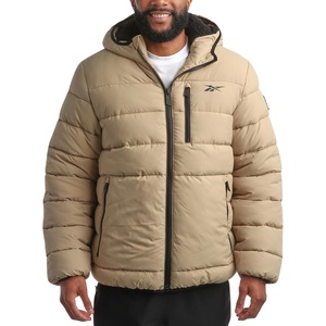 image:imageReebok Mens Heavyweight Sherpa Lined Puffer Parka Quilted Ski Jacket  Water and Wind Resistant Shell Keeps You Dry Durable Build for Daily Commutes or Outdoor AdventuresSand