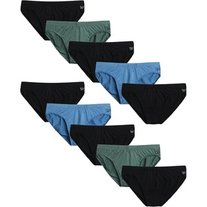 image:imageReebok Mens Low Rise Briefs  10 Pack Performance Mens Underwear with Pouch  Redefine your daily essentials with the Reebok Mens Low Rise Briefs  10 Pack Soft Cotton Underwear Briefs with Supportive CBlackDark ForestBlackBlueBlack