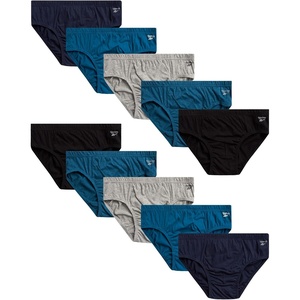 image:imageReebok Mens Low Rise Briefs 10 Pack Soft Stretch Cotton Underwear Briefs  Smooth SecondSkin Feel with Breathable Flexible Fabric QuickDry Tagless Comfort Built for Everyday SupportNavyOcean BlueLight GreyBlack