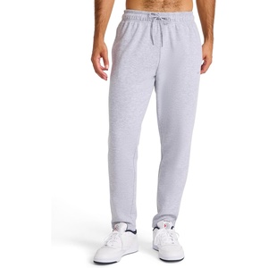 image:imageReebok Mens Patent Fleece Pant Standard Fit 30 Inseam Midweight CottonPoly FabricGrey Heather
