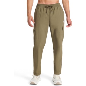 image:imageReebok Mens Ri Utility Woven Cargo Pant Standard Fit 31 Inseam Lightweight Nylon FabricArmy Green