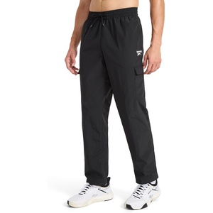 image:imageReebok Mens Ri Utility Woven Cargo Pant Standard Fit 31 Inseam Lightweight Nylon FabricBlack