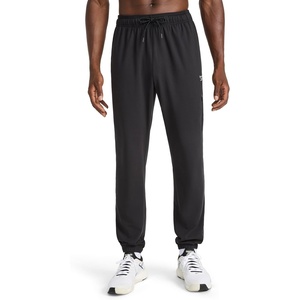image:imageReebok Mens Slam Dunk Cinch Pant Standard Fit 31 Inseam Lightweight Stretch Poly Jersey FabricBlack