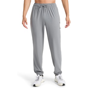 image:imageReebok Mens Slam Dunk Cinch Pant Standard Fit 31 Inseam Lightweight Stretch Poly Jersey FabricGrey