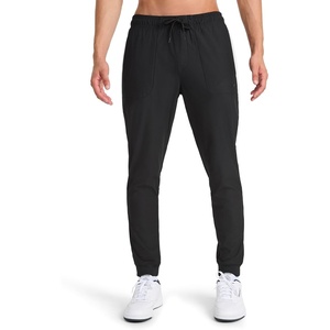 image:imageReebok Mens Striker Pant Standard Fit 30 Inseam Lightweight Poly FabricBlack