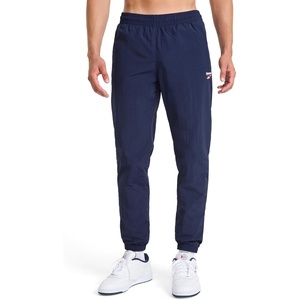 image:imageReebok Mens Track Pant Standard Fit 31 Inseam Lightweight Nylon FabricVector Navy