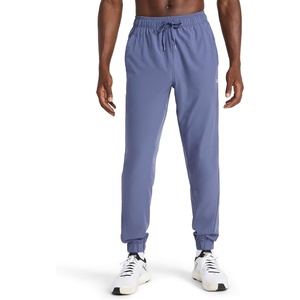 image:imageReebok Mens Travel Jogger Standard Fit 30 Inseam Lightweight Stretch Poly FabricNightshadow Blue