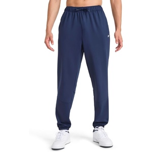 image:imageReebok Mens Velocity Pant Standard Fit 31 Inseam Lightweight Stretch Air Weave Scuba FabricNavy