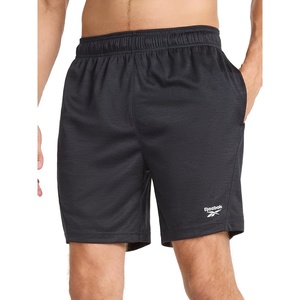 image:imageReebok Mens Viper 20 7 Short Standard Fit Lightweight Poly Grid Mesh FabricBlack Heather