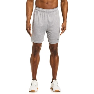 image:imageReebok Mens Viper 20 7 Short Standard Fit Lightweight Poly Grid Mesh FabricSleet Heather