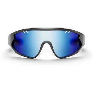image:imageReebok Nitrous Smart Audio Sunglasses Black Polarized Lens Unisex HiFi Bluetooth Sport Glasses with UV Protection  Powered by LucydBlue Mirror