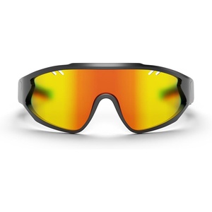 image:imageReebok Nitrous Smart Audio Sunglasses Black Polarized Lens Unisex HiFi Bluetooth Sport Glasses with UV Protection  Powered by LucydRed Mirror