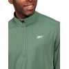 image:imageReebok Energy Mens Long Sleeve Performance 14 Zip TopDuck Green