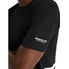 image:imageReebok Mens Big Short Sleeve Crewneck TShirt Standard Fit Lightweight CottonPoly Jersey FabricBlack