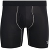 image:imageReebok Mens Boxer Briefs  4 Pack Stretch Performance Boxers for Men with Functional Fly 6 Inseam Mens Underwear Boxers Size Small BlackBlackBlackBlack