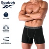 image:imageReebok Mens Boxer Briefs  6 Pack Big amp Tall Performance Mens Underwear  Extra Thigh Coverage for a Secure Feel During Work and Workouts Smooth Design Helps Reduce IrritationBlackChinese RedDark Grey