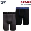 image:imageReebok Mens Boxer Briefs  6 Pack Big amp Tall Performance Mens Underwear  Extra Thigh Coverage for a Secure Feel During Work and Workouts Smooth Design Helps Reduce IrritationCobalt BlueBlackDark Grey