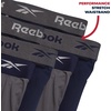 image:imageReebok Mens Boxer Briefs  6 Pack Big amp Tall Performance Mens Underwear  Extra Thigh Coverage for a Secure Feel During Work and Workouts Smooth Design Helps Reduce IrritationMaritime BlueDark GreyMaritime Blue