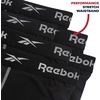 image:imageReebok Mens Boxer Briefs  6 Pack Big amp Tall Performance Mens Underwear  Extra Thigh Coverage for a Secure Feel During Work and Workouts Smooth Design Helps Reduce IrritationJet Black