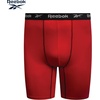 image:imageReebok Mens Boxer Briefs  6 Pack Big amp Tall Performance Mens Underwear  Extra Thigh Coverage for a Secure Feel During Work and Workouts Smooth Design Helps Reduce IrritationBlackChinese RedDark Grey