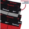 image:imageReebok Mens Boxer Briefs 8 Pack Soft Athletic Boxers with Contour Pouch  Smooth Soft Feel Designed for Everyday Comfort Elastic Waistband Stays in Place Without IrritationBlackLight GreyBlackRed