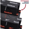 image:imageReebok Mens Boxer Briefs 8 Pack Soft Athletic Boxers with Contour Pouch  Smooth Soft Feel Designed for Everyday Comfort Elastic Waistband Stays in Place Without IrritationBlackDark GreyBlackLight Grey