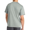 image:imageReebok Mens Byron Short Sleeve Crewneck TShirt Standard Fit Lightweight Poly FabricVintage Moss Heather