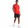 image:imageReebok Mens Daybreak Crewneck TShirt Standard Fit Lightweight CottonPoly Jersey FabricVector Red