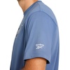 image:imageReebok Mens Daybreak Crewneck TShirt Standard Fit Lightweight CottonPoly Jersey FabricVector Shadow