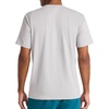 image:imageReebok Mens Force Short Sleeve Crewneck TShirt Standard Fit Lightweight Super Stretch Poly Square Hole Mesh FabricChrome