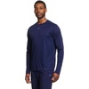 image:imageReebok Mens Id Train Long Sleeve Tech Crewneck TShirtNavy