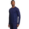 image:imageReebok Mens Id Train Long Sleeve Tech Crewneck TShirtNavy
