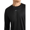 image:imageReebok Mens Id Train Long Sleeve Tech Crewneck TShirtOriginal Black