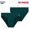 image:imageReebok Mens Low Rise Briefs  10 Pack Performance Mens Underwear with Pouch  Redefine your daily essentials with the Reebok Mens Low Rise Briefs  10 Pack Soft Cotton Underwear Briefs with Supportive CMaritime BlueForged IronGreenBlack