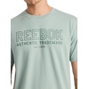 image:imageReebok Mens Mil Spec Short Sleeve TShirt Standard Fit Lightweight CottonPoly Jersey FabricIceberg Green