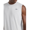 image:imageReebok Mens Muscle Performance Crewneck Tank TopChrome Heather  Gains Performance