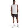image:imageReebok Mens Muscle Performance Crewneck Tank TopChrome Heather  Gains Performance