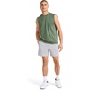 image:imageReebok Mens Muscle Performance Crewneck Tank TopDuck Green Heather  Gains