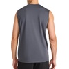 image:imageReebok Mens Muscle Performance Crewneck Tank TopEbony Heather  Gains Performance