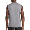 image:imageReebok Mens Muscle Performance Crewneck Tank TopQuietshade Heather  Gains Performance
