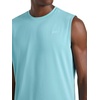 image:imageReebok Mens Muscle Performance Crewneck Tank TopReef Waters Heather  Gains Performance