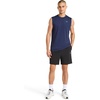 image:imageReebok Mens Muscle Performance Crewneck Tank TopVector Navy Heather  Gains
