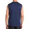 image:imageReebok Mens Muscle Performance Crewneck Tank TopVector Navy Heather  Gains