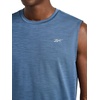 image:imageReebok Mens Muscle Performance Crewneck Tank TopVector Shadow Heather  Gains