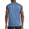 image:imageReebok Mens Muscle Performance Crewneck Tank TopVector Shadow Heather  Gains
